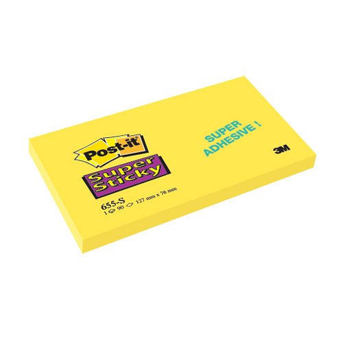 Post-it&#174; 655S 76x127mm 90lap