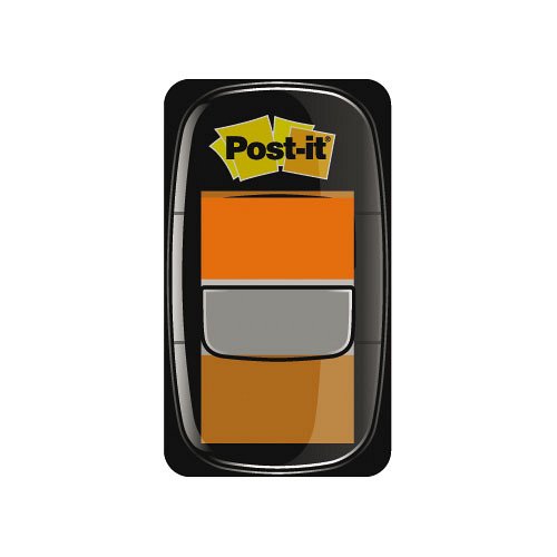 Post-it&#174; Index 680 25,4x43,2mm 50c&#237;mke narancs