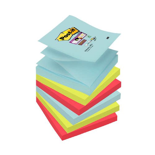 Post-it&#174; Super Sticky R330-6SS-COS 76x76mm 90lap 6 t&#246;mb COSMIC