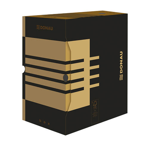 Archiv&#225;l&#243;doboz 200 mm A/4 DONAU barna