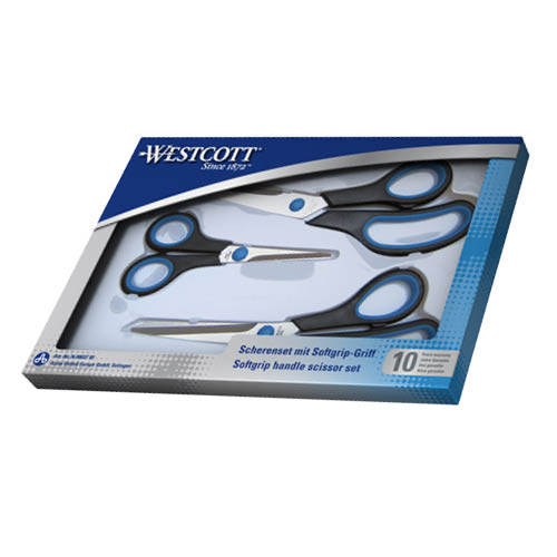 Univerz&#225;lis oll&#243; WESTCOTT EASY GRIP 3 db-os k&#233;szlet (14 cm, 20 cm, 24,5 cm)