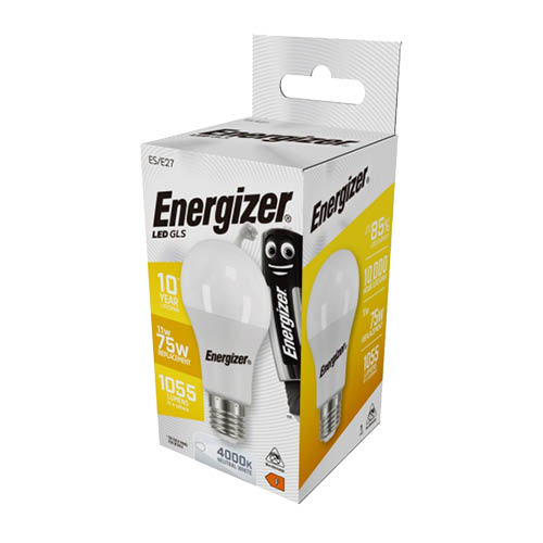 Izz&#243; LED ENERGIZER norm&#225;l E27 11W 4000K 1055LM (75W)