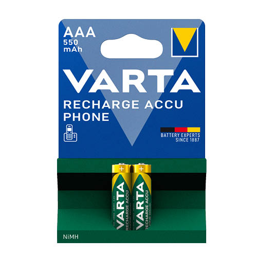 Akkumul&#225;tor VARTA Phone AAA/mikro 550 mAh 2db