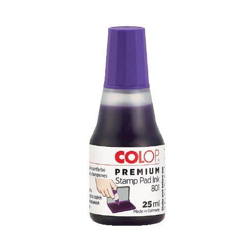 B&#233;lyegzőfest&#233;k Colop 801 Premium 25 ml lila