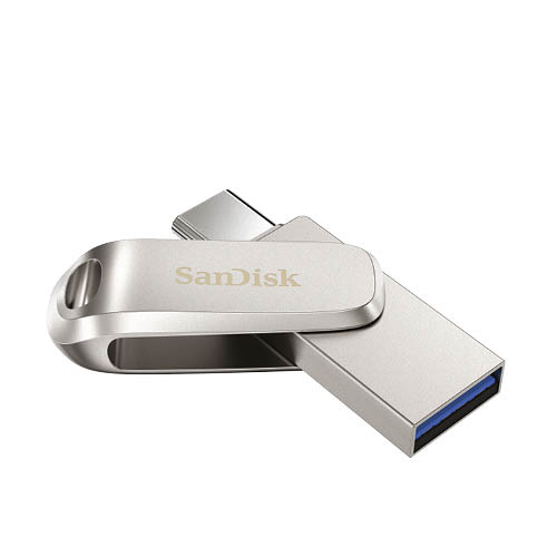 USB drive SANDISK DUAL DRIVE LUXE, TYPE-C™, USB 3.1 Gen 1, 256GB