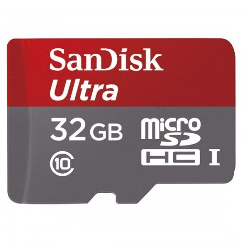 Mem&#243;riak&#225;rtya SanDisk Micro SDHC Ultra 32GB + adapter Class10, A1+Android APP