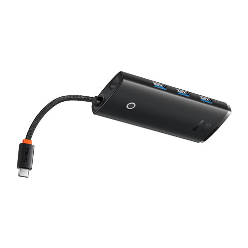 USB Eloszt&#243; HUB Baseus Lite 5 portos Type-C (Type-C HDMI+USB3.0*3+PD) WKQX040001