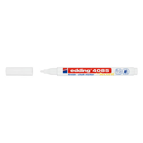 Marker EDDING 4085 foly&#233;kony kr&#233;tamarker feh&#233;r