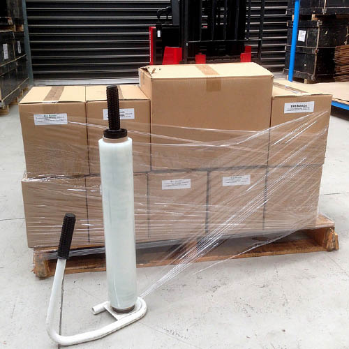 Stretchfólia kézi 1,7kg 11mikron 500mm, 320m könnyű csévés