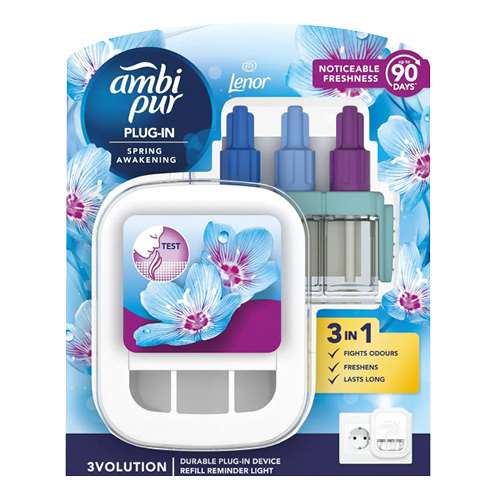 Légfrissítő készülék elektromos AMBI PUR 3Volution 20ml spring awakening
