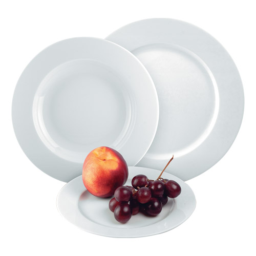 T&#225;ny&#233;r csemege Rotberg Porcelain Basic feh&#233;r 19cm 1202BAS001