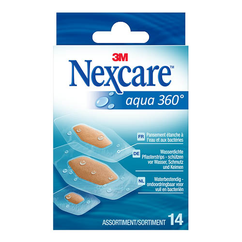 Sebtapasz Nexcare™ Aqua 360&#176; &#160;vegyes kiszerel&#233;sben 14db