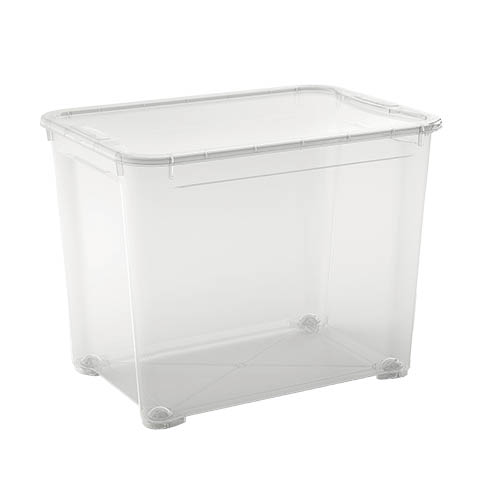 Tárolódoboz fedővel CURVER "T BOX" 70l