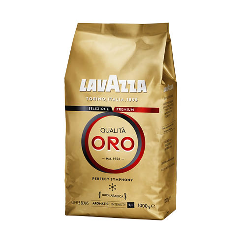 K&#225;v&#233; Lavazza Qualit&#225; Oro p&#246;rk&#246;lt 1000g szemes