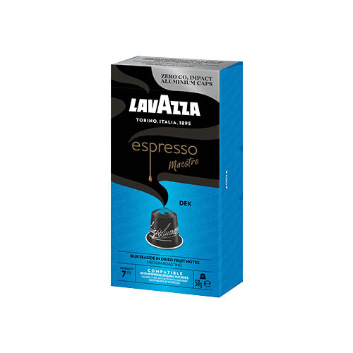 K&#225;v&#233;kapszula Nespresso kompatibilis Lavazza Decaffeina 10x5.8g alu