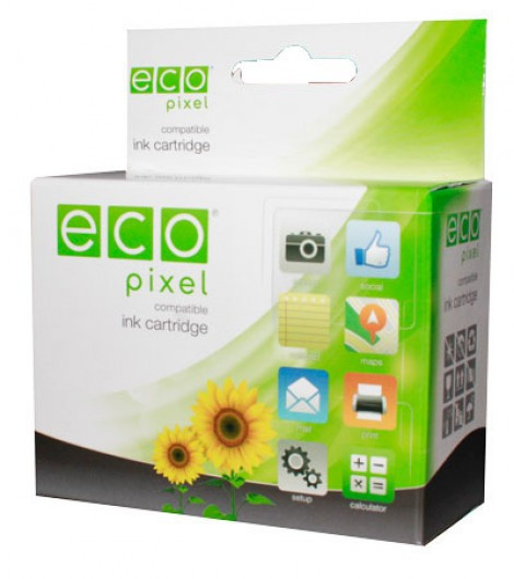 ECOPIXEL tintapatron For Use HP DeskJet 460C C8765EE No.338 fekete 21ml