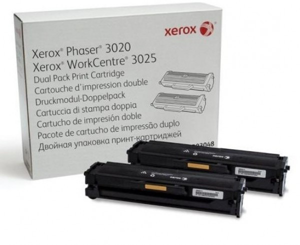 Xerox l&#233;zertoner 106R03048 fekete 2x1500 old.