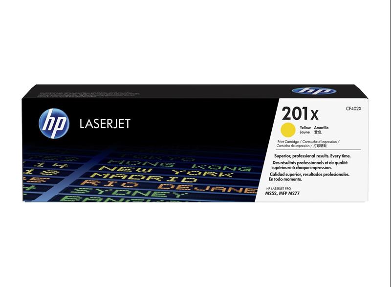HP l&#233;zertoner CF402X No.201X s&#225;rga 2300 old.