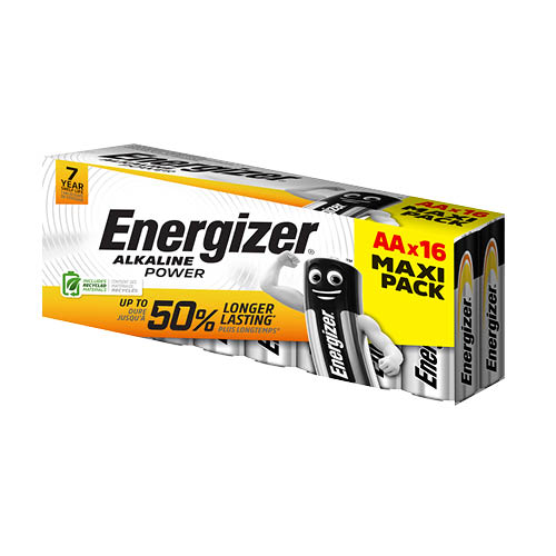 Elem ENERGIZER Power ceruza AA 16db-os csomag