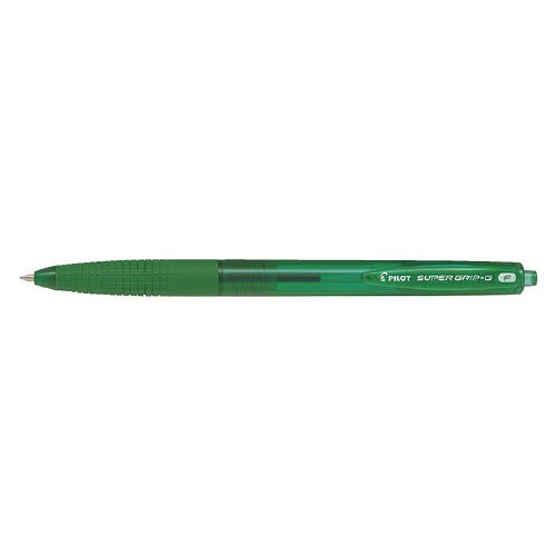 Golyósirón PILOT SUPER GRIP G nyomógombos zöld