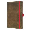 Manuscript book A/5 Conceptum lined 194 pages 80g 135x203x18 mm brown