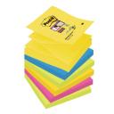 Post-it® Super Sticky R330-6SS-CARN, 76×76mm, 90lap 6 tömb CARNIVAL