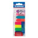 Öntapadós oldaljelölô PP 12x45mm&12x42mm, 4x25&4x25 címke DONAU