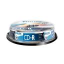 CD-R Philips írható 52x hengeres (10 db)