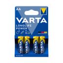 Elem ceruza LR6 AA 1,5V VARTA Longlife Power  4 db-os csomag