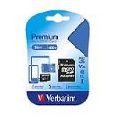 Memóriakártya Verbatim Micro SDHC 64GB Class 10 + adapter