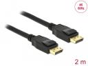 Adatkábel Delock Kábel Displayport 1.2 dugó > Displayport dugó 4K 2 m