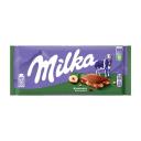 Csokoládé MILKA táblás mogyorós 100g