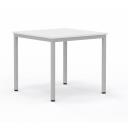Íróasztal I-lábbal SIMPLE 80 x 80 x 72 cm fehér