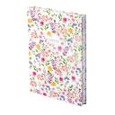 Jegyzetfüzet B/5 "404 NOTES FOUND - FLOWERS" N168 fehér