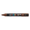 Dekormarker UNI POSCA PC-5M 1,8-2,5mm kúpos hegy barna