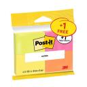Post-it® 6812 neon jegyzettömb csomag 51 × 38 mm, 3 x 100 lap