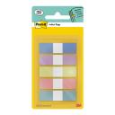 Post-it Index 683-5PASTEL oldaljelölő 11,9x43,2mm5x20lap 5 áttetsző pasztell szín