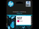 HP tintapatron 4S6W3NE NO.937 bíbor 800 oldal