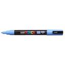 Dekormarker UNI POSCA PC-3M 0,9-1,3mm kúpos hegy égszínkék